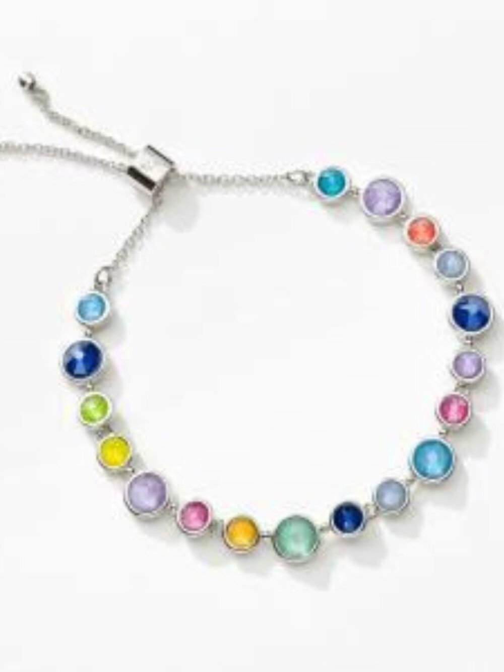 Touchstone Crystal Spring/Summer 2019 ALL AROUND Adjustable Multicolor Bracelet